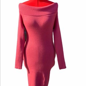 ♦️SOLD♦️Lulus Bodycon Ribbed Sweater Dress